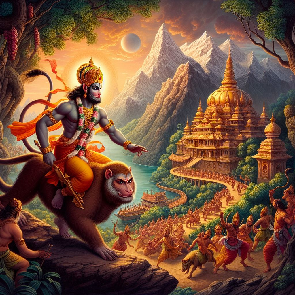 Hanumans Epic journey to patal lok hanumans epic journey to patala loka