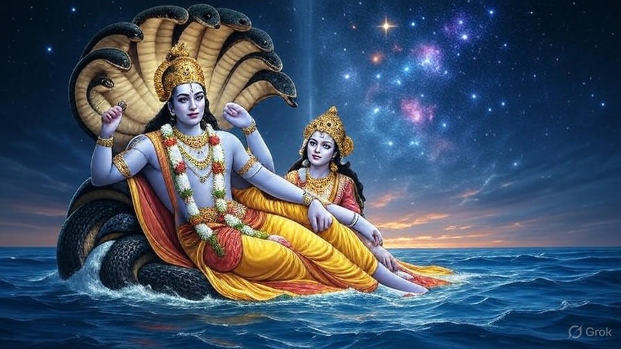 Exploring Time Cycles and Divine Birth in the Creation Story of the Puranas